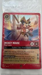Disney Lorcana Promo - P2-018 - Mickey Mouse - Pirate Captai, Ophalen of Verzenden, Nieuw, Losse kaart, Foil