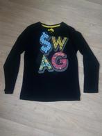 Zwarte longsleeve / shirt mitch / shoeby maat 152, Jongen, Mitch, Gebruikt, Shirt of Longsleeve