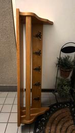 Wand kapstok licht eiken hoedenplank wandkapstok muur, Huis en Inrichting, Wandkapstok, Ophalen of Verzenden, Zo goed als nieuw