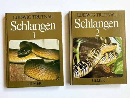 Ludwig Trutnau : Schlangen 1 en 2 (1981-1982), Boeken, Dieren en Huisdieren, Gelezen, Reptielen of Amfibieën, Ophalen of Verzenden