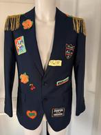 (8) Kruikenstad Colbert/Jas S/M unisex emblemen carnaval, Ophalen of Verzenden, Zo goed als nieuw