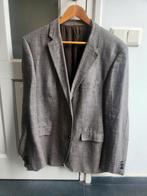 BOSS Wool Linen Blazer - Maat L, Kleding | Heren, Kostuums en Colberts, Maat 52/54 (L), Onbekend, Ophalen of Verzenden, Grijs