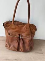 Cowboysbag schoudertas cognac, Overige merken, Gebruikt, Bruin, Ophalen of Verzenden