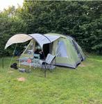 Coleman Vespucci 6 persoons tent + luifel, Ophalen of Verzenden, Zo goed als nieuw, Tot en met 4