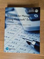 Statistics for Managers Using Microsoft Excel, Boeken, Beta, David M. Levine, David F. Stephan, Kathryn A. Szabat, Gelezen, HBO