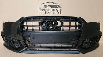 Voorbumper Audi A6 C7 4G Facelift S6 Origineel 4xPDC KLS FL beschikbaar voor biedingen