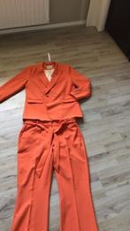 Aaiko kostuum broek colbert oranje maat xl xxl, Verzenden, Zo goed als nieuw, Maat 46/48 (XL) of groter, Oranje