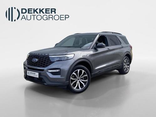 Ford Explorer 3.0 V6 PHEV ST-Line7-zits-afneembare trekhaak, Auto's, Ford, Bedrijf, Te koop, Explorer, 360° camera, 4x4, ABS, Adaptive Cruise Control