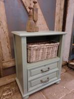 Nachtkastje halkastje ladenkastje kastje kinderkamer groen, Huis en Inrichting, Kasten | Overige, Ophalen, Gebruikt