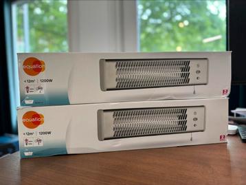 Pair of EQUATION Quint 2 1200w heaters beschikbaar voor biedingen