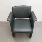 Ahrend fauteuil - verrijdbaar - groen - set van 2, Huis en Inrichting, Fauteuils, Ophalen, Gebruikt, Minder dan 50 cm