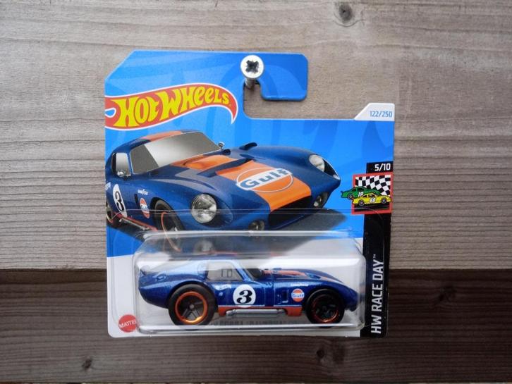 Shelby Cobra Daytona Coupe Hotwheels, Hobby en Vrije tijd, Modelauto's | Overige schalen, Nieuw, Auto, Ophalen