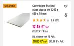 Coverboard 4 pakketten ( 8 platen), Doe-het-zelf en Verbouw, Ophalen, Minder dan 25 mm, Nieuw, Plank