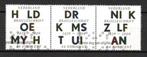 gestempelde zegel. jaar 2009.  Braille, Postzegels en Munten, Postzegels | Nederland, Ophalen of Verzenden, Na 1940, Gestempeld