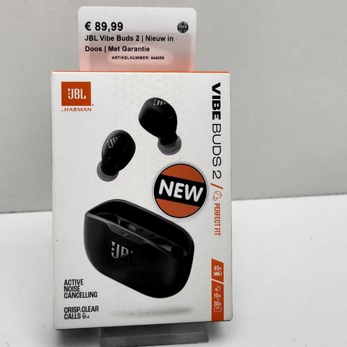 JBL Vibe Buds 2 | Nieuw in Doos | Met Garantie, Audio, Tv en Foto, Koptelefoons, Nieuw