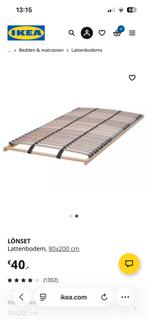 2 x Ikea Lonset lattenbodem 80x200 - prijs per stuk, Huis en Inrichting, Eenpersoons, Ophalen of Verzenden, Zo goed als nieuw