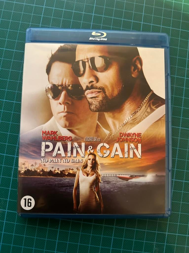 Pain and gain Bluray, Ophalen of Verzenden, Zo goed als nieuw
