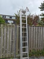 3 delige aluminium ladder, Doe-het-zelf en Verbouw, Ladders en Trappen, Ophalen of Verzenden, Zo goed als nieuw, 4 meter of meer