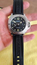 Prachtige Panerai Submersible PAM0024 automatisch 44MM, Overige merken, Leer, Staal, Ophalen of Verzenden