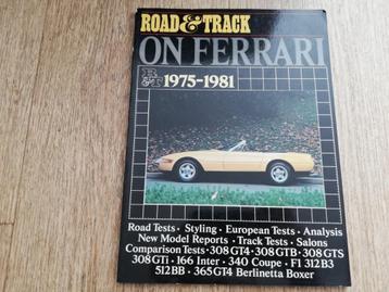 Road & Track on Ferrari 1975 - 1981 beschikbaar voor biedingen