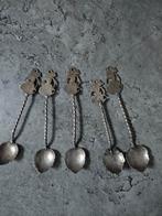 5 Djokja  wajang theelepels  zilver 800., Antiek en Kunst, Antiek | Bestek, Ophalen of Verzenden