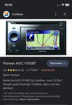 Pioneer Dubbel DIN met Bluetooth, Auto diversen, Autoradio's, Ophalen of Verzenden, Gebruikt