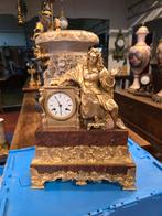 Grote brons vergulde pendule, Antiek en Kunst, Ophalen