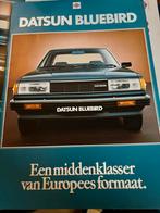Brochure Datsun Bluebird, Overige merken, Ophalen of Verzenden, Zo goed als nieuw, Datsun