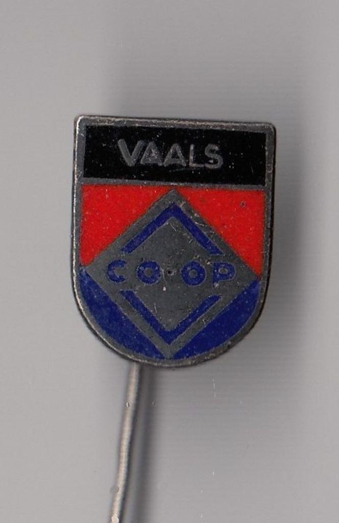 Vaals Coop supermarkt speldje emaille, Verzamelen, Speldjes, Pins en Buttons, Gebruikt, Speldje of Pin, Overige onderwerpen, Ophalen of Verzenden