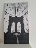 zwart witte foto van brug, 38 x 65, Antiek en Kunst, Ophalen of Verzenden