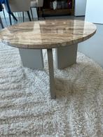 Moderne marmeren salontafel - 60cm, Ophalen, Overige materialen, Rond, 50 tot 100 cm