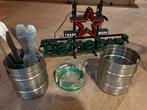 Heineken lamp, Verzamelen, Merken en Reclamevoorwerpen, Ophalen, Gebruikt, Lichtbak of (neon) lamp