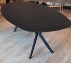 Eetkamertafel ovaal, Ophalen, 100 tot 150 cm, Eikenhout, Vijf personen of meer