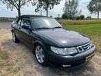 Saab 9-3 AERO Cabrio BJ 2000.Nieuwe Kap,Velgen,banden,beurt!, Auto's, Saab, Voorwielaandrijving, Zwart, 4 cilinders, Cabriolet