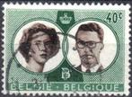 Belgie 1960 - Yvert/OBP 1169 - Boudewijn en Fabiola (ST), Verzenden, Gestempeld, Koninklijk huis