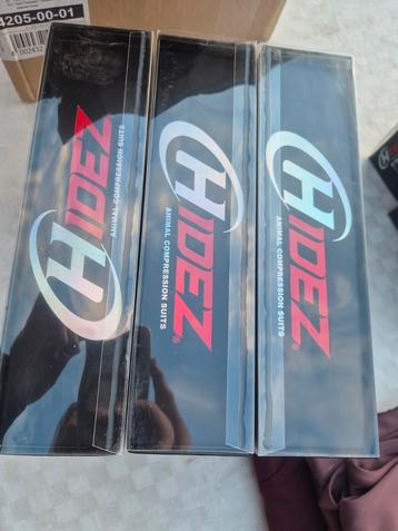 Hidez compressiekousen, grijs, voor en achter. NIEUW  beschikbaar voor biedingen