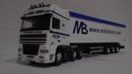 MIKE BEER Dover GB DAF 95 6x2 stuuras 3 asser kipper TEKNO, Hobby en Vrije tijd, Modelauto's | 1:50, Ophalen of Verzenden, Zo goed als nieuw