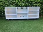 Besta kast 1,80m x 64 x 40 incl vijf planken wit € 60,00, Ophalen, Zo goed als nieuw, 25 tot 50 cm, 50 tot 100 cm