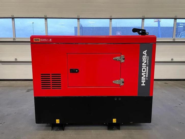 Himoinsa HYW 13 Yanmar Mecc Alte Spa 13 kVA Supersilent gene, Zakelijke goederen, Machines en Bouw | Aggregaten, Ophalen of Verzenden