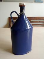 Oude geëmailleerde veldfles / kruik., Antiek en Kunst, Curiosa en Brocante, Ophalen of Verzenden