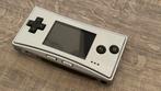 Gameboy Micro - Zilver, Spelcomputers en Games, Spelcomputers | Nintendo Game Boy, Ophalen of Verzenden, Gebruikt, Game Boy Micro