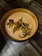 Vintage West-Germany Schaal met Bloemmotief, Ophalen of Verzenden
