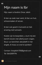 "Cleaning and Domestic Job Seeker", Vacatures, Vacatures | Thuiswerk, Overige niveaus, Geschikt als bijbaan, Freelance of Uitzendbasis