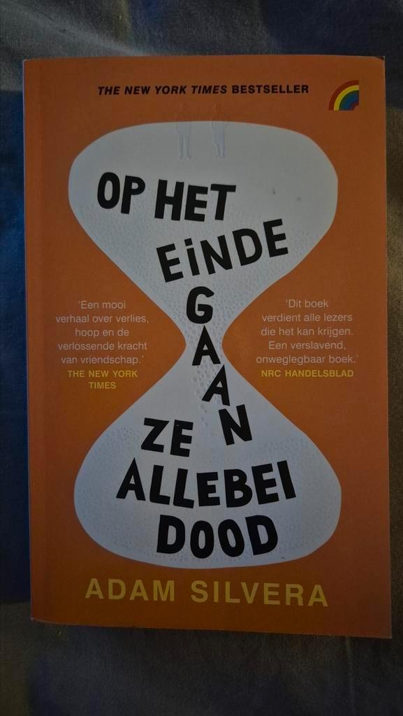 Adam Silvera - Op het einde gaan ze allebei dood, Boeken, Kinderboeken | Jeugd | 13 jaar en ouder, Zo goed als nieuw, Ophalen of Verzenden
