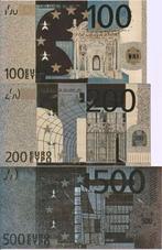 Europa set biljetten verguld 7 stuks, Postzegels en Munten, Ophalen of Verzenden, Overige landen, Setje