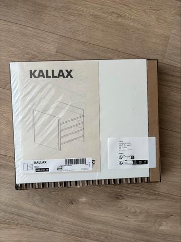 IKEA KALLAX inzet 4 planken wit 