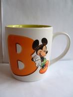 Disneyland Parijs Beker Disney Mickey Mouse Letter B Mok, Verzamelen, Disney, Ophalen of Verzenden, Mickey Mouse, Zo goed als nieuw