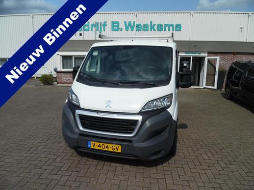Peugeot Boxer 330 2.0 BlueHDI L2H1 Pro 3 zitter (bj 2017), Auto's, Bestelauto's, Te koop, ABS, Alarm, Boordcomputer, Centrale vergrendeling