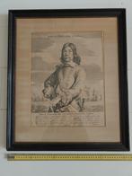 Portret Cornelis Tromp - Kopergravure, Ophalen of Verzenden