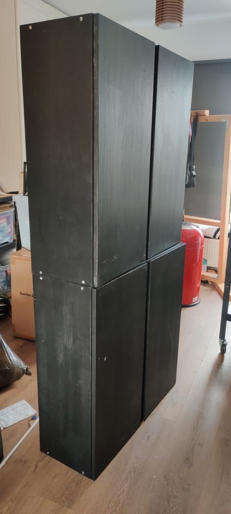 Ikea Ivar Kast Combinatie - Zwart, Huis en Inrichting, Kasten | Kledingkasten, Gebruikt, 150 tot 200 cm, 100 tot 150 cm, 50 tot 75 cm